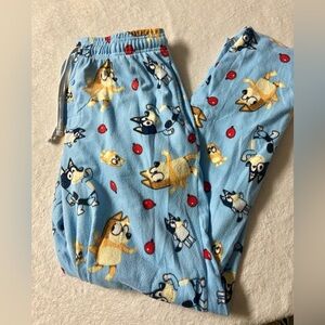 Bluey Balloon Fleece Men’s Pajama Sleep Pants Adjustable